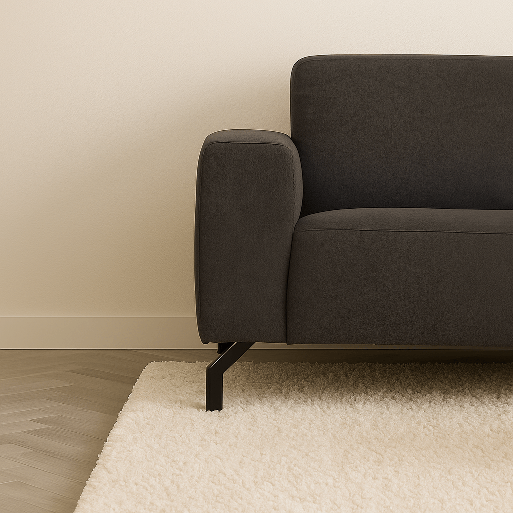 Industrielles Ecksofa Verona Stoff