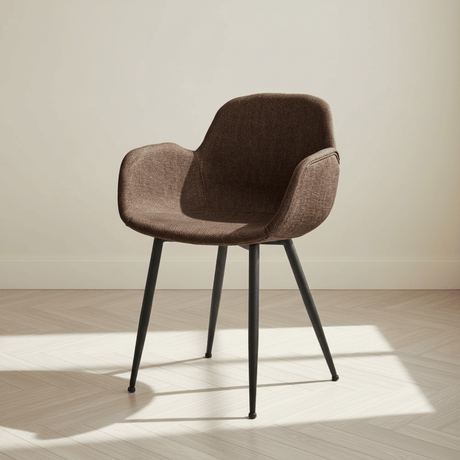 Eetkamerstoel bruin - Dimehouse