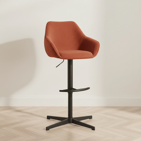 Velvet barkruk - Dimehouse