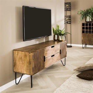 TV-Möbel Mangoholz