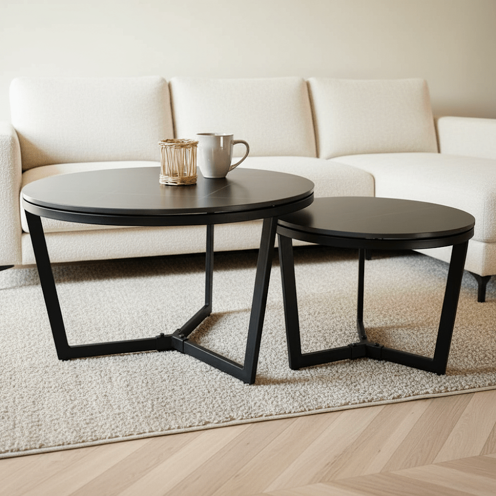 Salontafel zwart - Dimehouse