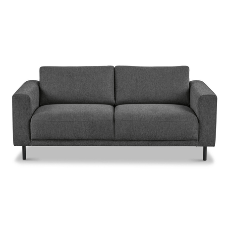 Modernes 3-Sitzer-Sofa Anthrazit Stoff Aniko 213x90x78 cm