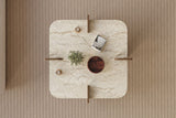 Poalla - Travertin, Walnuss Travertin Walnuss 100 % MELAMINBESCHICHTETE SPANPLATTEN