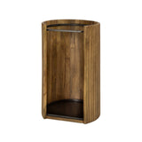 Schirmständer Liva - Mangoholz Sandfarbe 50 cm 