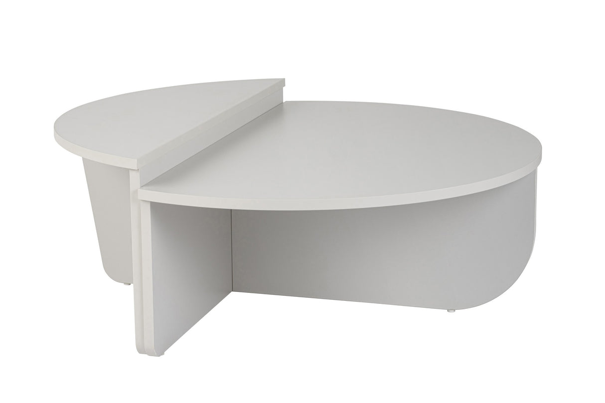 Salontafel Wit 85 cm Melamine Orin