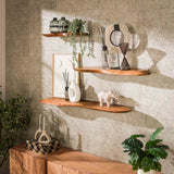 Nordic Wandplank 60 Massief Acacia