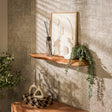 Wandregale - Wandregal Akazie Nala 90 cm - Massivholz - Dimehouse