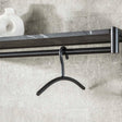 Kleiderbügel - Kleiderbügel Gunmetal Rundrohr 45 cm - Dimehouse