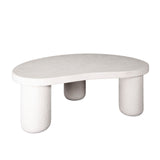 Salontafel Sinan XL marmer composiet 110 cm