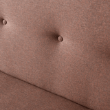 3-Sitzer Schlafsofa Zoly Braun Stoff - 180 cm - Ohne Armlehnen - Gepolstert 