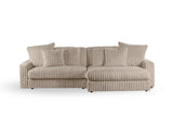 Sofa Nia DH Interior Beige White Foto Vorderansicht