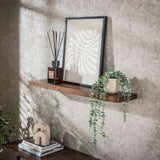 Wandregal Noa 90 cm - Akazienholz Drift Brown 