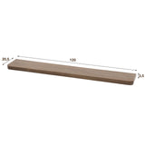Wandregal Loft Akazie 120 cm - Drift Brown 