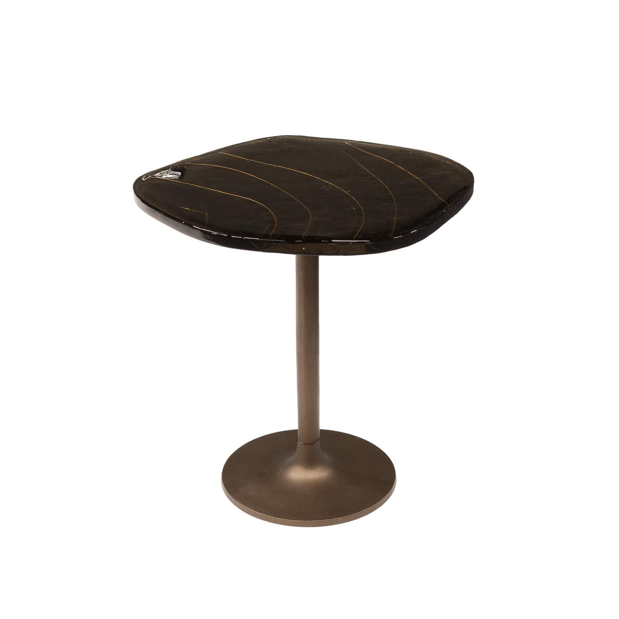 Beistelltisch Aris S – Antikes Kupfer 53x42x50 cm 