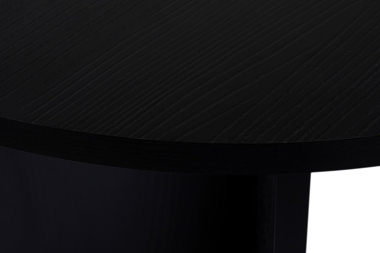 Esstisch Sablin Wood Black 180x89,5x75 cm Melamin 