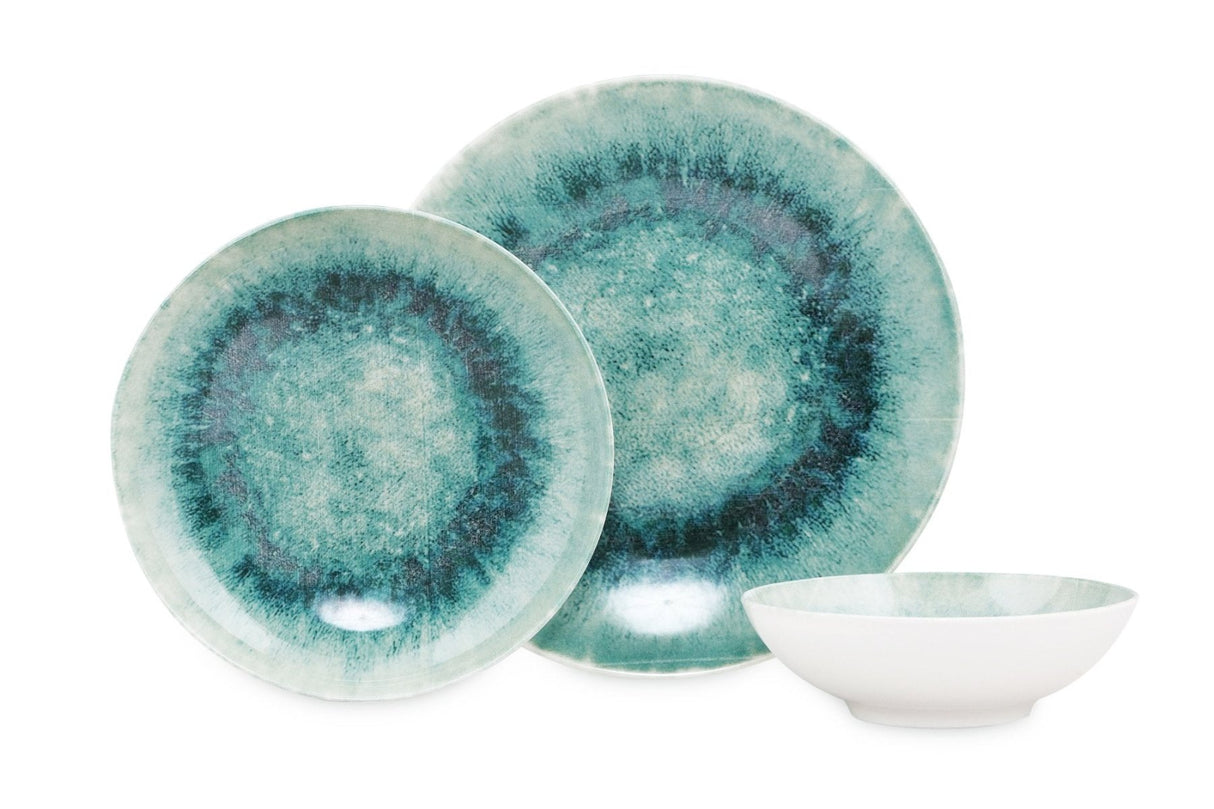 GBSATN18KY1E1657 Weiß Blau 100 % PORZELLAN