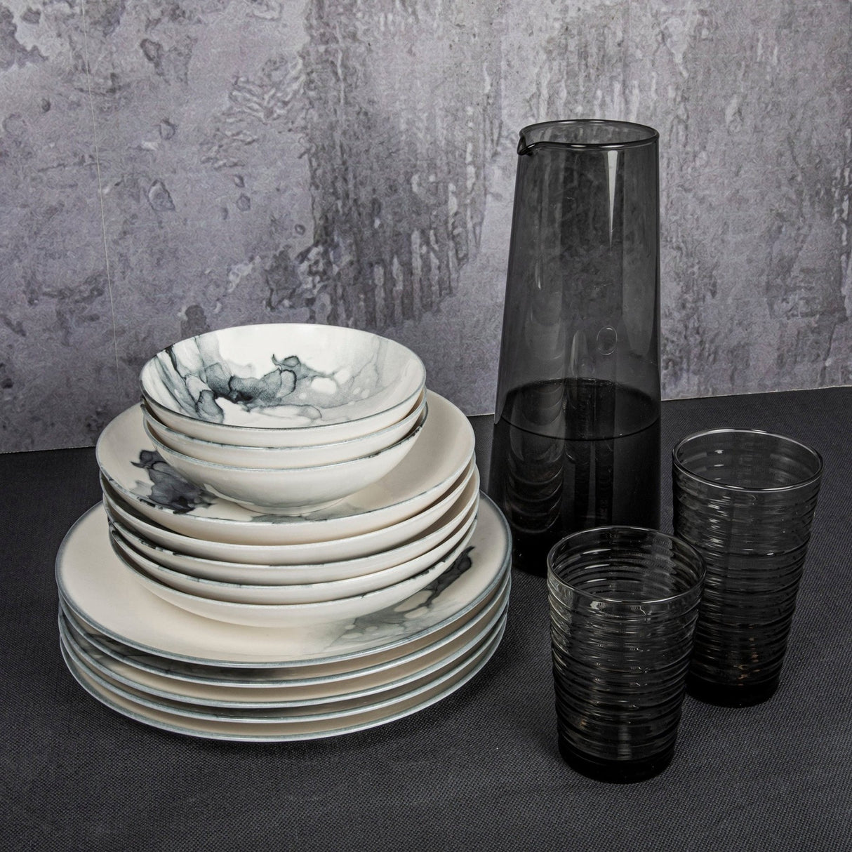 GBSATN24KY4R1360 Mehrfarbig 100 % PORZELLAN 25 cm breit