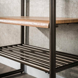 Hallo Garderobenschrank 70 cm Drift Braun 