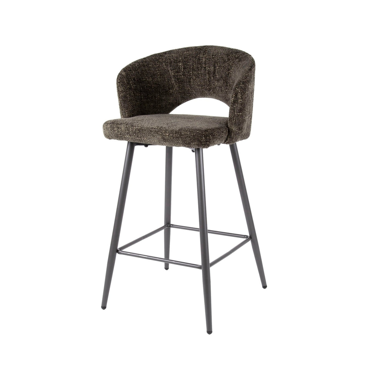 Set von 2 Barhockern Alba Tissee Cargo Braun 