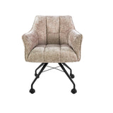 Satz von 2 Esszimmerstühlen Hoven Rich Sand Elegant 