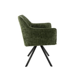 Esszimmerstuhl Lino Grün Drehbar 