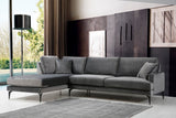 Ecksofa links Papira Anthrazit