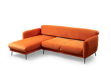 Ecksofa mit Schlaffunktion Links Sevilla Orange