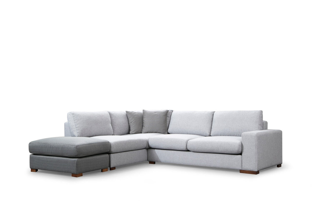 Ecksofa Loop Grau
 Hellgrau