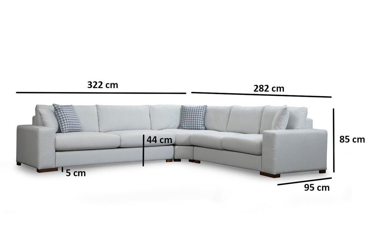 Ecksofa Loop Beige