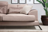 Ecksofa rechts Frido Beige