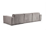 3-Sitzer-Sofa Lego Grau