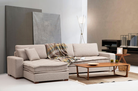 Ecksofa Lena Sandbeige