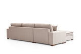 Ecksofa Lena Sandbeige