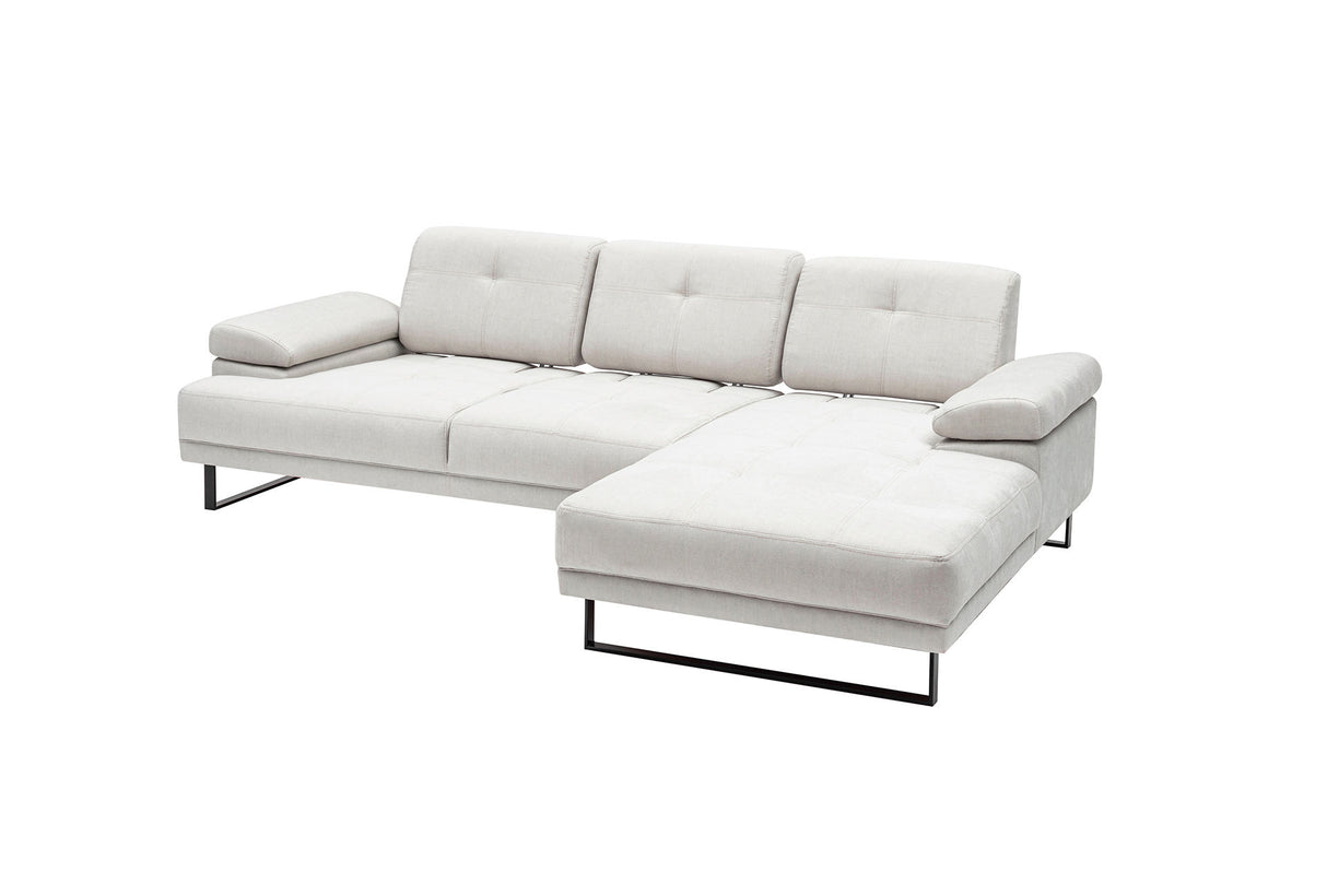 Rechtes Ecksofa Mustang Beige