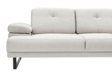 Rechtes Ecksofa Mustang Beige