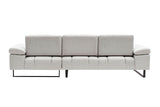 Rechtes Ecksofa Mustang Beige