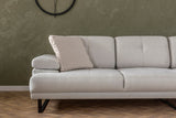 Rechtes Ecksofa Mustang Beige