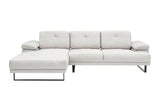 Ecksofa links Mustang Beige