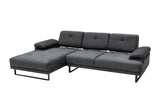 Ecksofa links Mustang Anthrazit