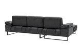 Ecksofa links Mustang Anthrazit