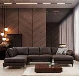 Ecksofa Porto Brown