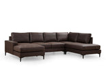 Ecksofa Porto Brown