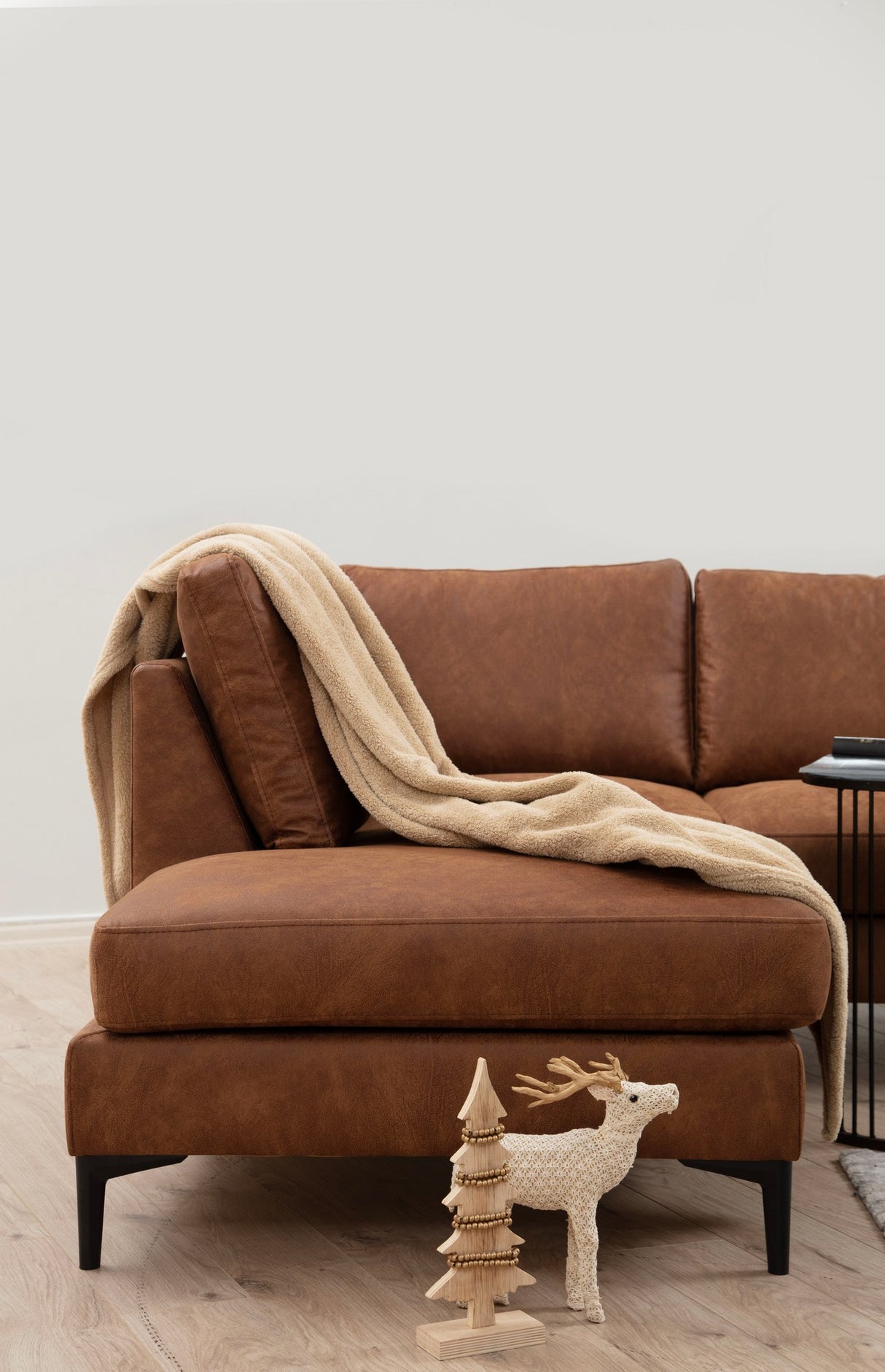 Ecksofa Porto Camel