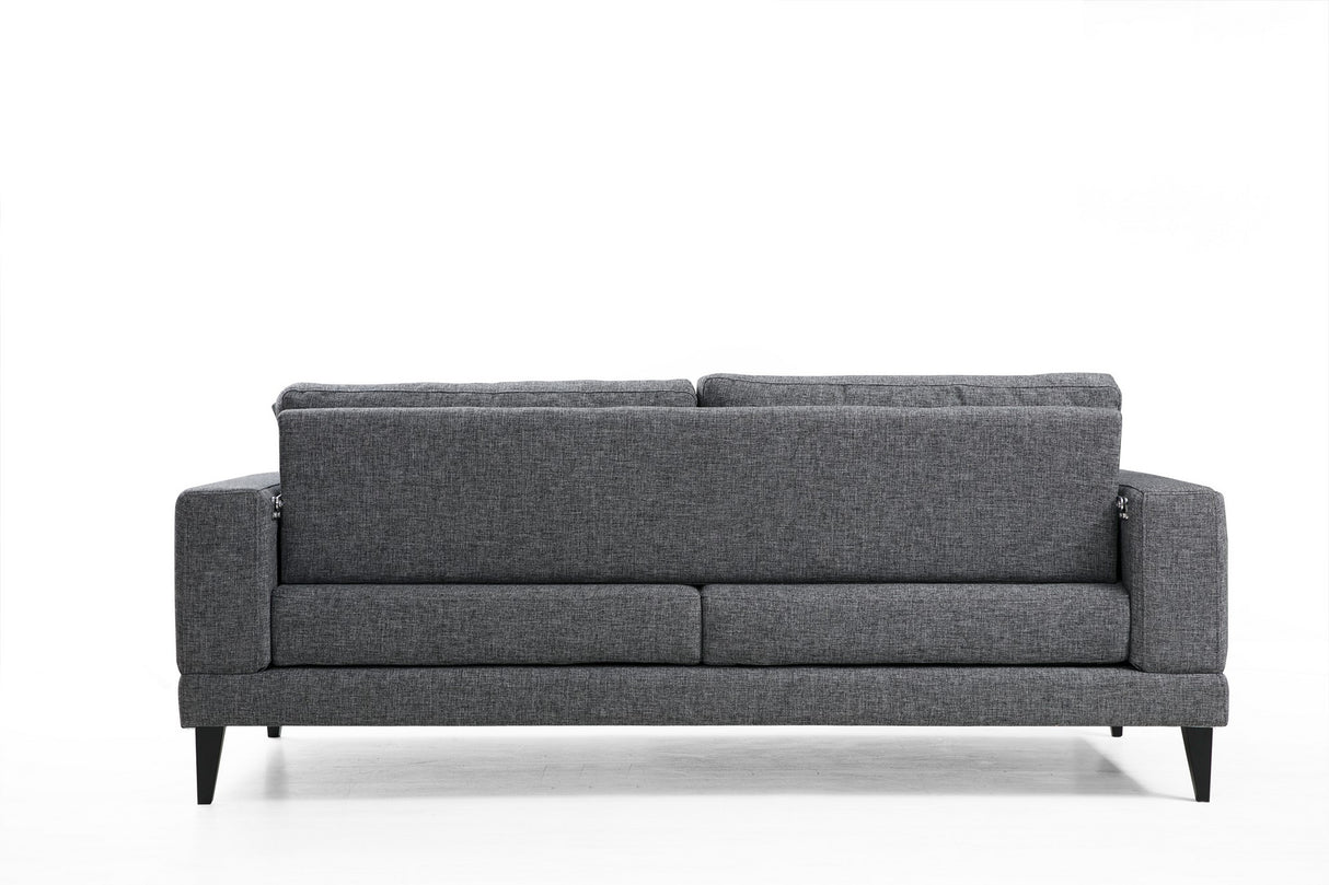 3-Sitzer-Schlafsofa Nordic Dark Grey