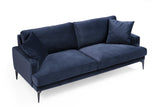 3-Sitzer-Sofa Papira Marineblau