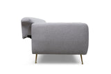 3-Sitzer-Schlafsofa Seville Grey