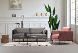 3-Sitzer-Sofa Sino Grey