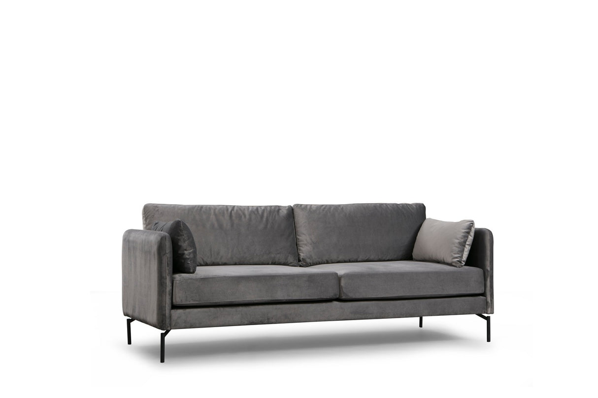 3-Sitzer-Sofa Sino Grey