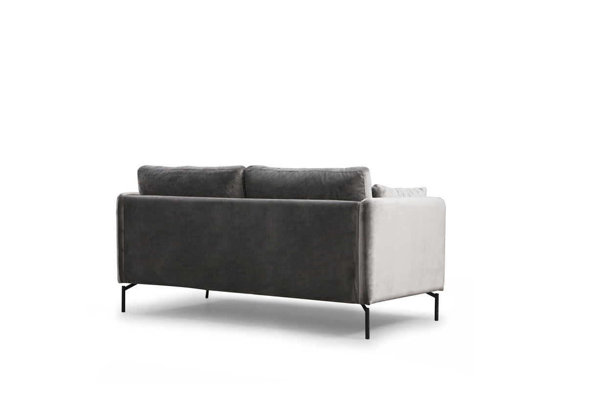 2-Sitzer-Sofa Sino Grey