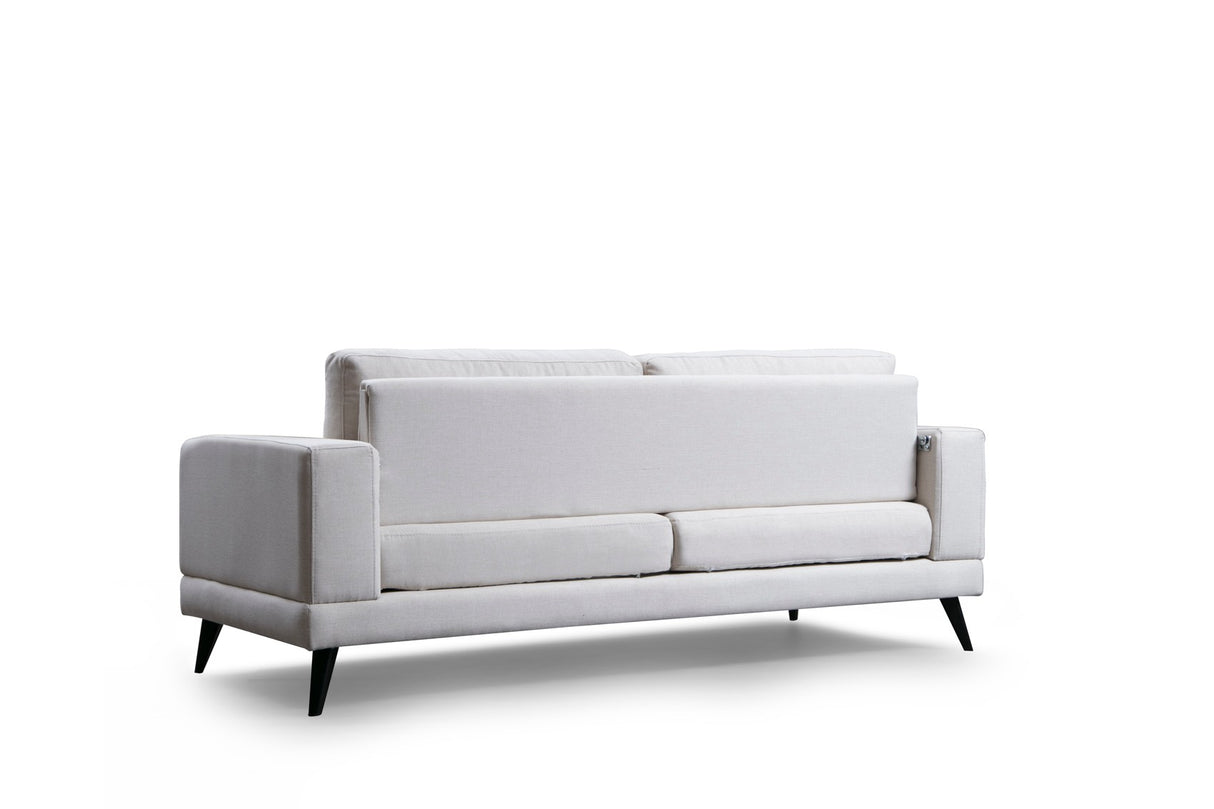 3-Sitzer-Schlafsofa Nordic Beige